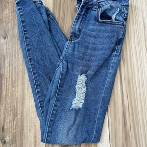 Indigo rein ripped skinny jeans